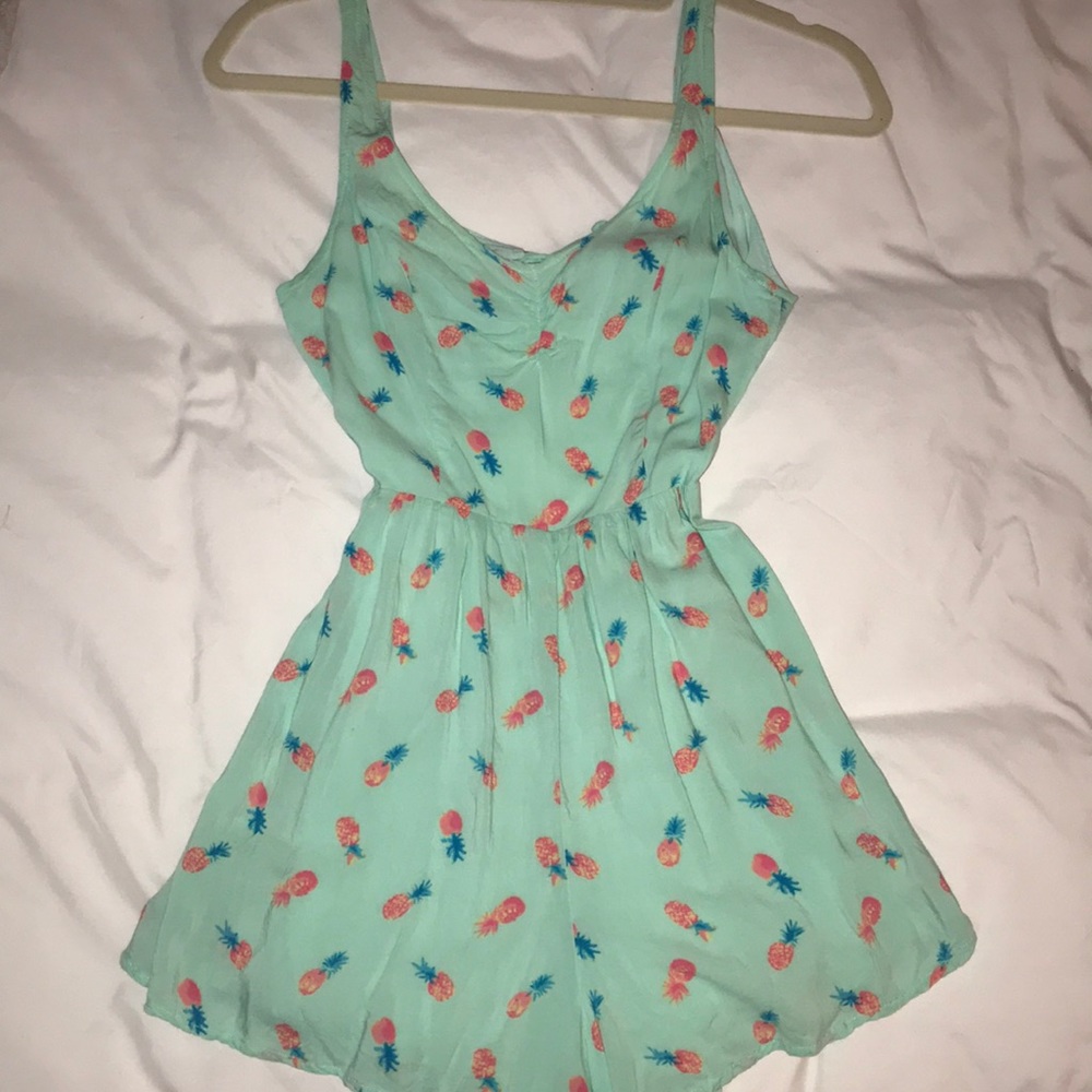 Hollister Pastel Pineapple Romper 🍍